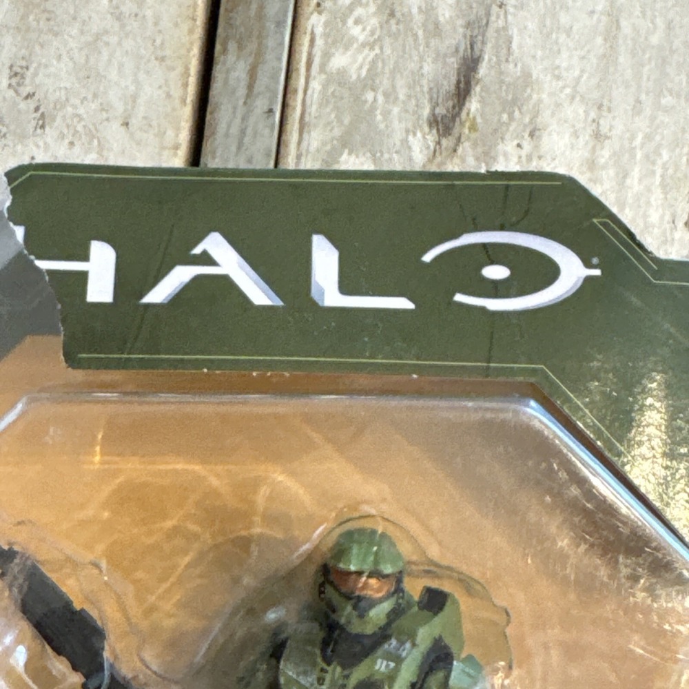 Halo Infinite Master Chief Figure 4.5" Assault Rifle-Series 2 New Box Damaged - Picture 4 of 13